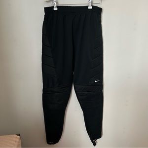 Nike Pants Goalkeeper Soccer Goalie Padded Long Black Athletic Sports Neutral